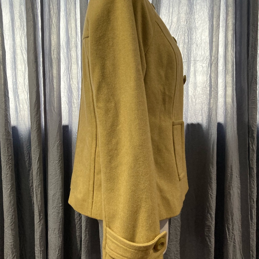 Mossimo Gold Wool/Polyester Blend Jacket - image 3